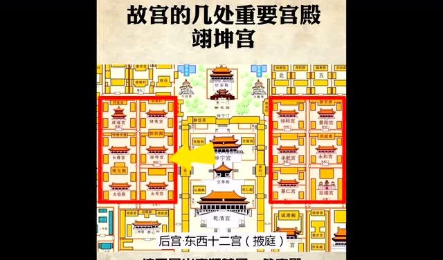 故宫的哪几处宫殿出宠妃呢,翊坤宫是一个