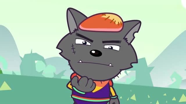 喜羊羊与灰太狼:锅小木和美羊羊合力,将灰太狼击败