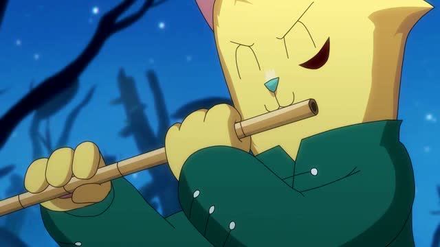 京剧猫:荣光对着魔物吹奏笛子,但是却发不出韵力
