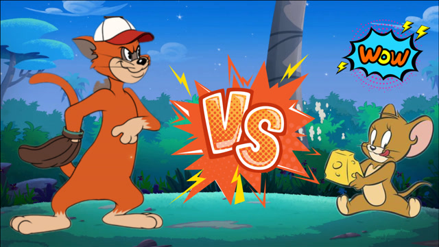 猫和老鼠之逃跑大作战:刚搬起奶酪就遇见了汤姆猫