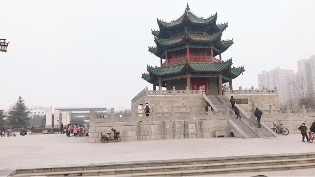 文昌阁明代万历年间建迁现址是辉县文人祭祀的地方