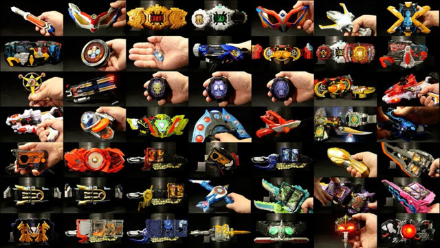 特摄2020年假面骑士奥特曼超级战队变身道具总集篇