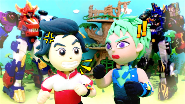 百兽总动员玩具剧场  阿汉和龙星仔决斗!