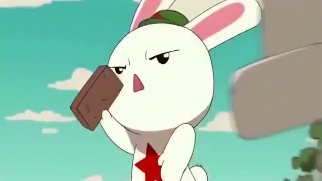 那年那兔那些事儿白象疯狂嘚瑟兔子掏出板砖打的白象挂吊瓶了