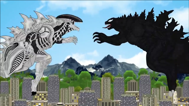 哥斯拉融合怪兽合集,新的怪兽,更加霸气