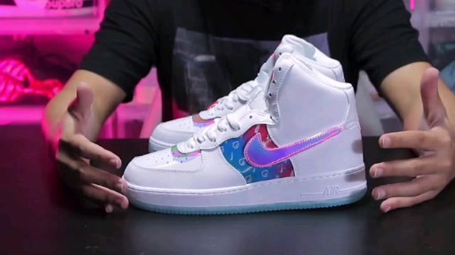 高帮空军电玩镭射开箱测评