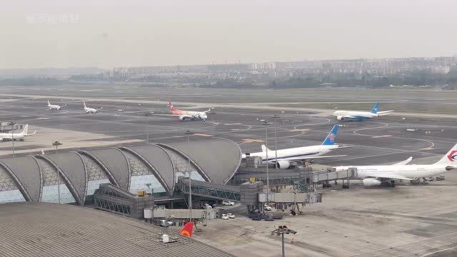 双流国际机场 全景图片