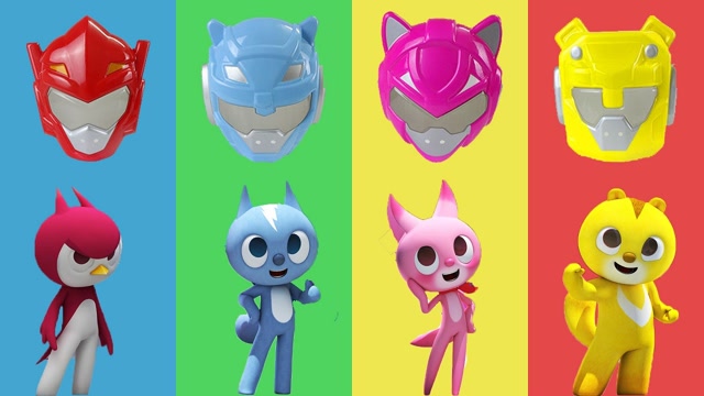 帮助迷你特工队弗特塞米露西麦克斯找到正确的面具恢复颜色