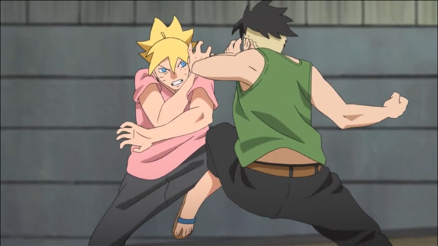 博人vs川木 第一次打架 竟然是在撒尿的时候