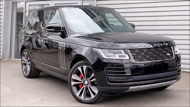 2021款路虎揽胜sva到货实拍,近距离感受一下有多帅气!