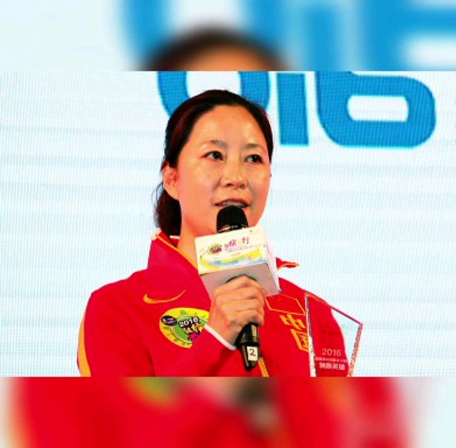 奥运竞走冠军王丽萍