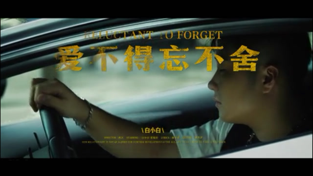 白小白《爱不得忘不舍》官方mv