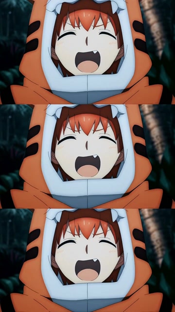 冬木之虎,少年的笑声,再加上两颗小虎牙,真的好可爱呀