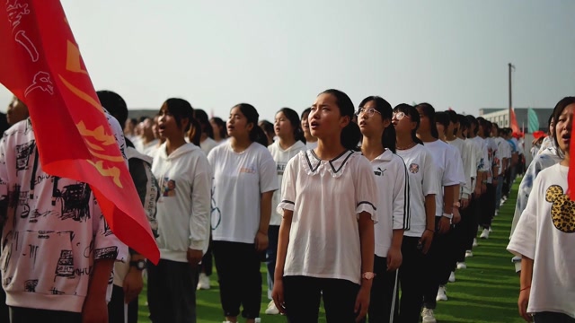 安徽萧城一中毕业典礼今天开始