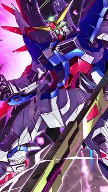 真飞鸟命运高达destiny gundam出击#送你一张动态壁纸