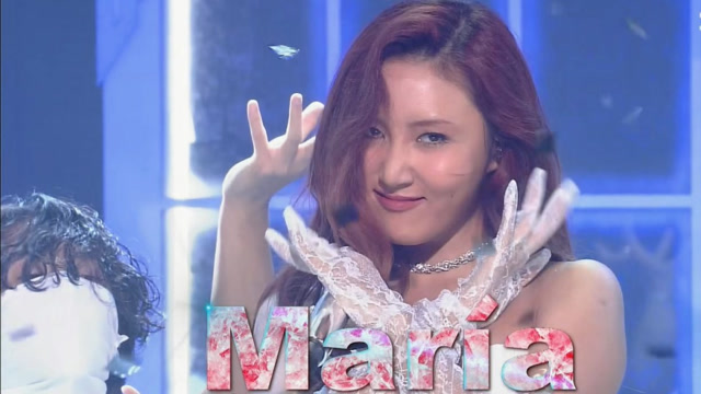 你已经足够美丽了!200705 华莎《maria》高清舞台 中韩双字