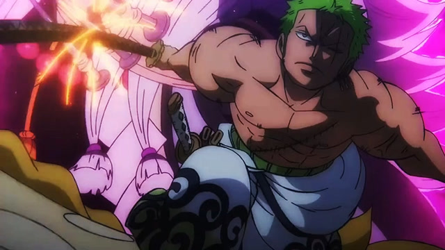 索大超燃瞬间,帅就完了#海贼王@索隆