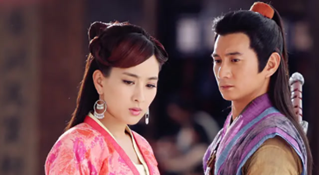新白发魔女传:吴奇隆马苏荧幕情侣十分甜蜜