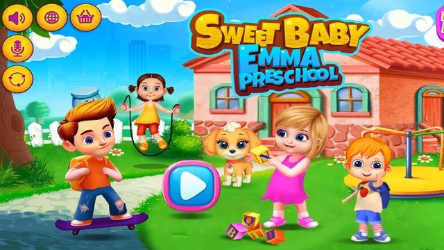 幼儿英语启蒙之游戏篇甜心宝贝 emma第一天上学