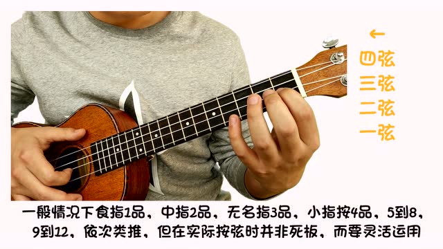 第三期尤克里里的拨弦按弦