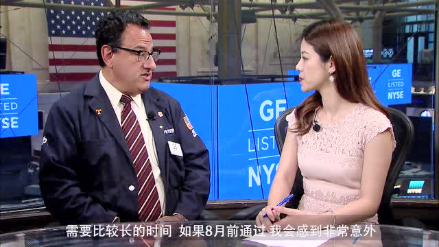 纽交所采访 华尔街纵横 michelle于超