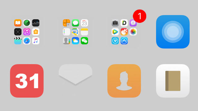 iphone 一键去除图标名称,超简约桌面!