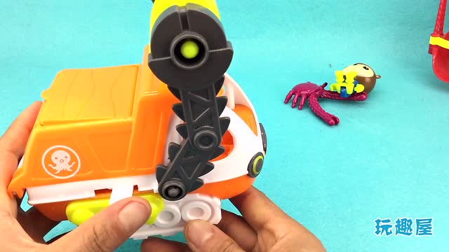 海底小纵队深海雪人蟹艇玩具
