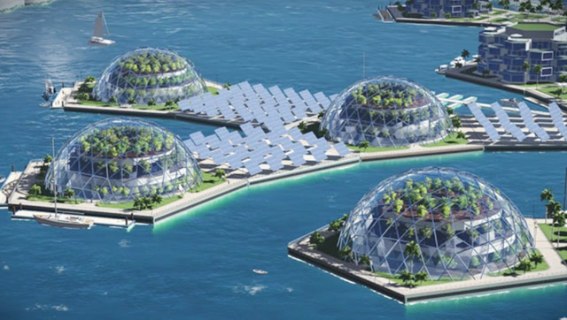 世界上首座漂浮在海上的城市,你敢住吗?