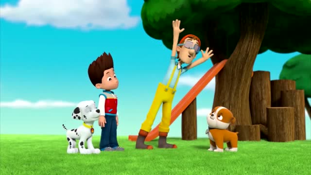 汪汪队立大功 斗牛犬rubble:小丽恐龙蛋就这样诞生了