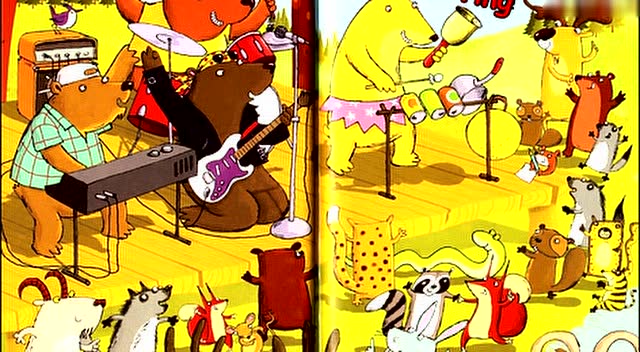 09 grizzly bear rock