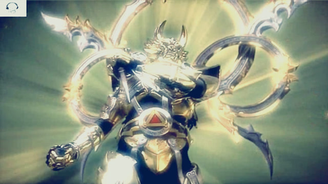 最强形态的牙狼决战究极形态的白夜魔兽,这是最终的封印