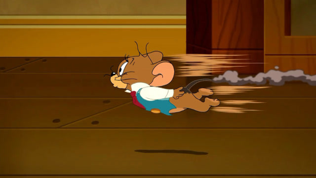 猫和老鼠:杰瑞做了福尔摩斯的助手,穿起西装真帅