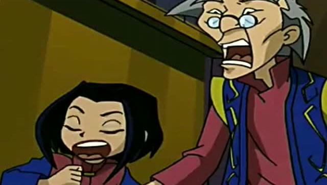 《成龙历险记》小玉和成龙和老爹偷光圣主的符咒!