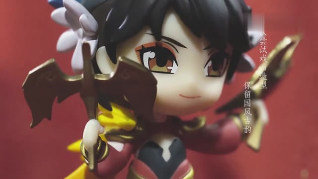 霸王别姬虞姬q版手办曝光 再现国风古韵
