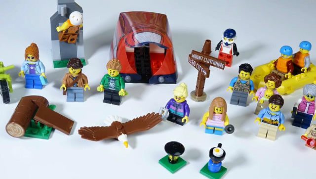 乐高6月新品积木 城市系列60202户外探险的展示