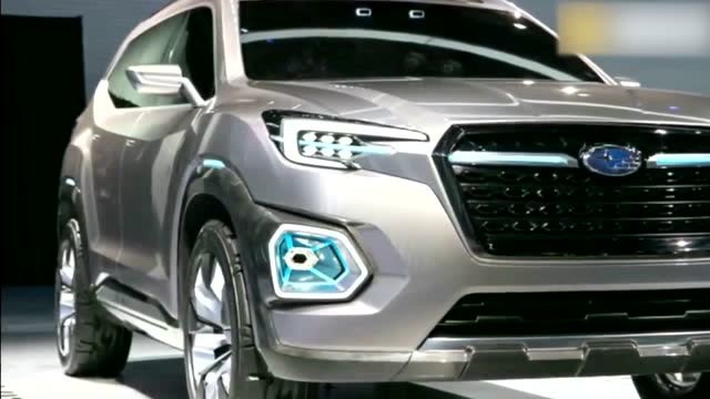 35万起售,配备全时四驱的7座大suv,斯巴鲁viziv7霸气外观超路虎