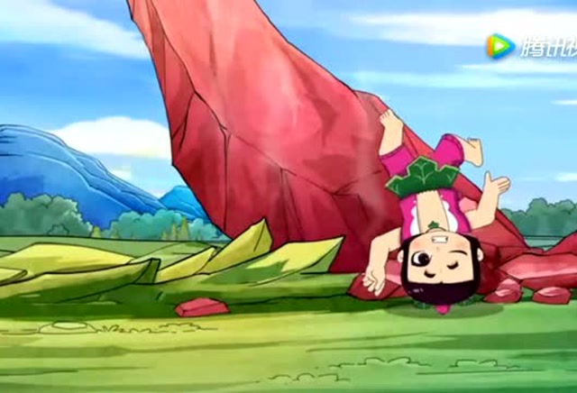 新葫芦娃:红娃子一出世就砸晕了呆子二兄弟