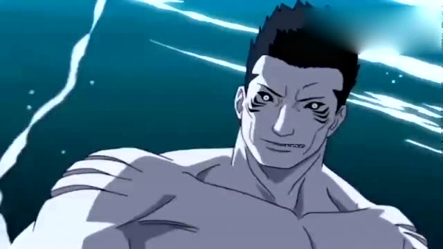 火影忍者:昼虎vs水遁大鲛弹之术!太帅了!