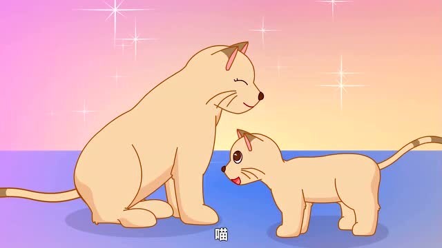 儿童公益剧:猫妈妈在教小猫捕猎那,儿童动画