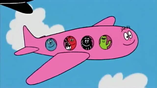 《巴巴爸爸》巴巴爸爸变身为船,载着一家人在海上航行