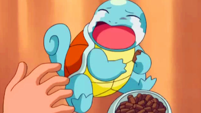 神奇宝贝:杰尼龟看谁都哭,唯独看到她没事,超级萌