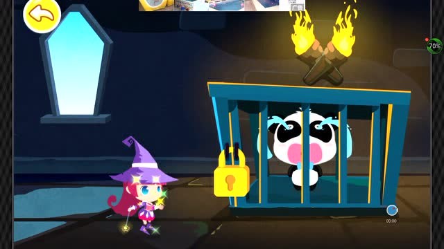 宝宝巴士 小魔女大冒险 第十六期 小魔女娜娜解救奇奇 儿童游戏