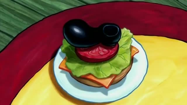 海绵宝宝:海绵宝宝为了保护心爱的肉饼,拒绝了各种各样的应酬