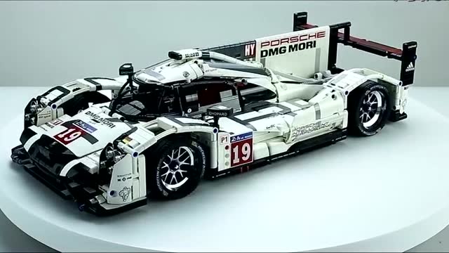 大神用乐高制作的保时捷919hy, 我可能玩的是假乐高!