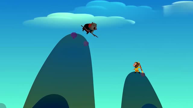 西游记的故事 孙悟空大战黑熊怪