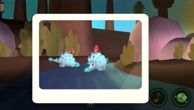 恐龙世界小百科 狮鹫角龙骑着甲龙奔跑