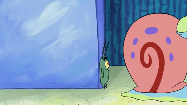 《海绵宝宝》还是蜗牛小瓜聪明!把痞老板都耍得没脾气了!