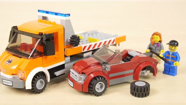 趣味积木玩具:组装乐高城市运输车60017