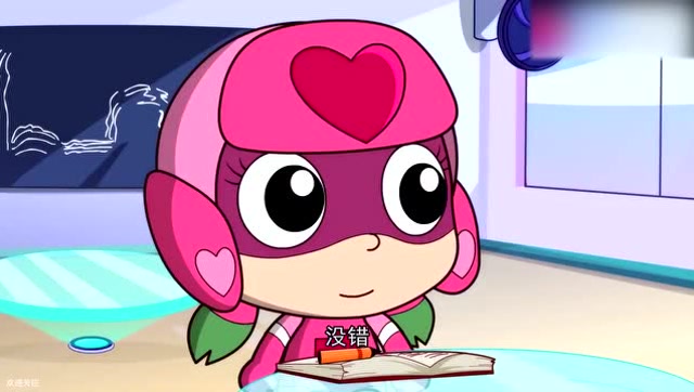 开心宝贝花心超人说画画要用心开心超人却不这么认为