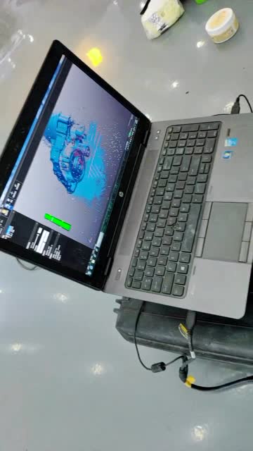 电动进口特斯拉拆解啦,三维立体扫描有木有